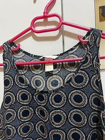 H&M Hm marka yazlık kolsuz bluz