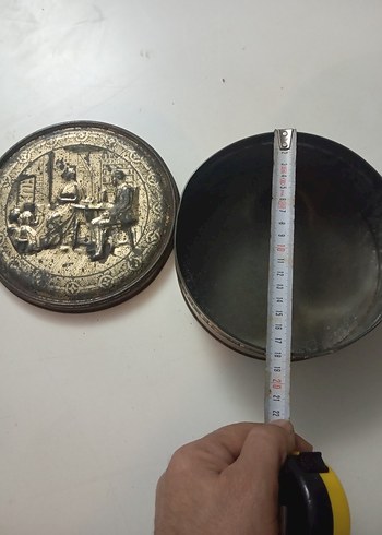 antika teneke kutu - Görsel 3