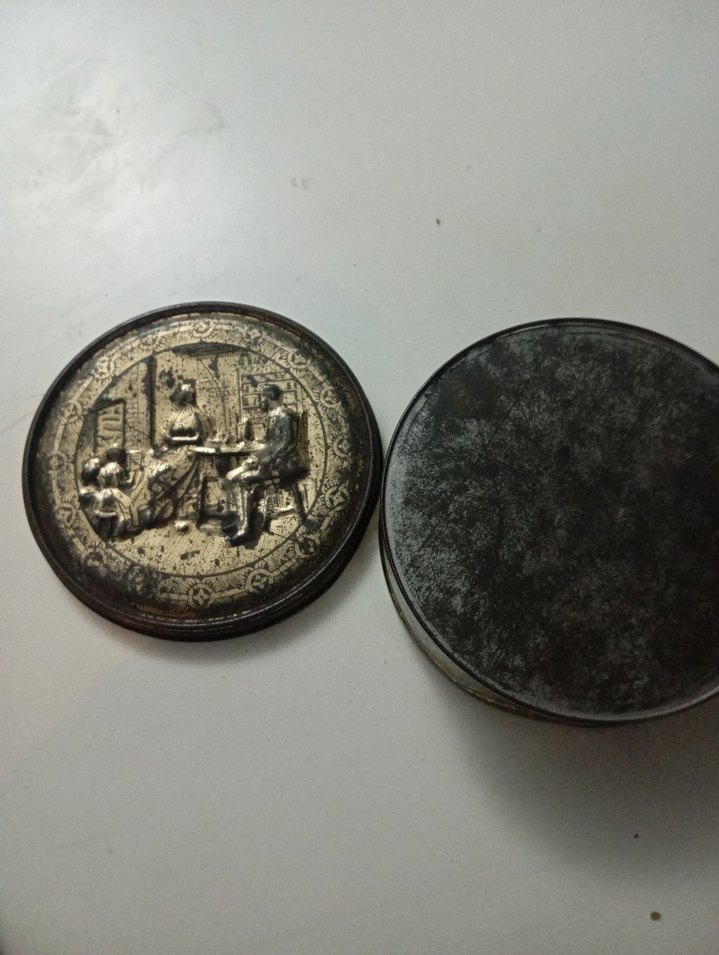 antika teneke kutu - Görsel 4