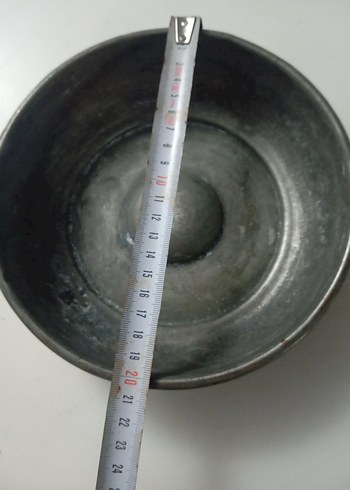 antika eski dönem hamam tası - Görsel 4