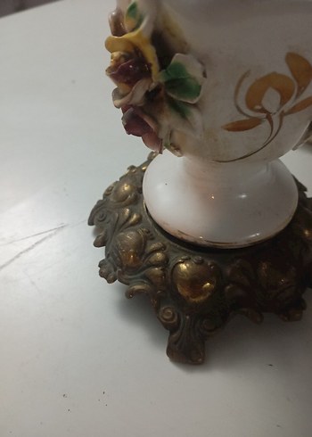 antika porselen abajur - Görsel 2