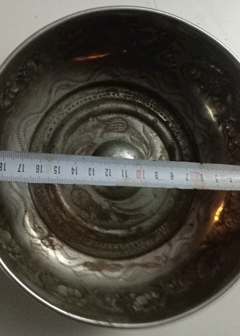 antika Osmanlı dönemi hamam tası - Görsel 4