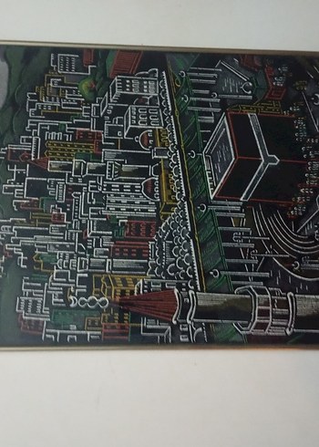 antika kabe desenli tablo - Görsel 2