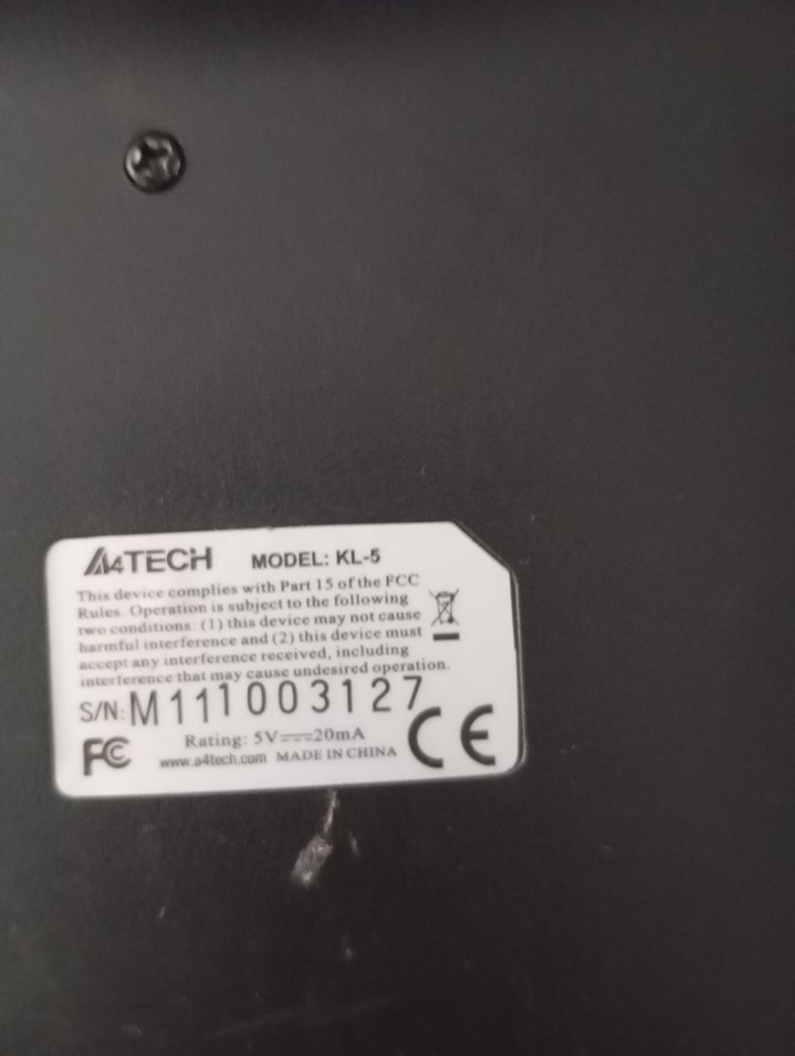 Kablolu A4Tech Klavye - Görsel 3