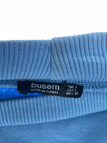 l Beden mavi Renk Diğer Sweatshirt %70 İndirimli.