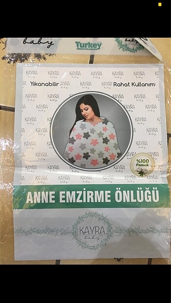Kayra Marka sıfır emzirme Önlüğü