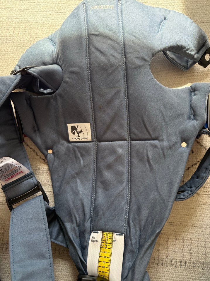 Babybjörn Gri Bebek Taşıma Slingi - Görsel 2