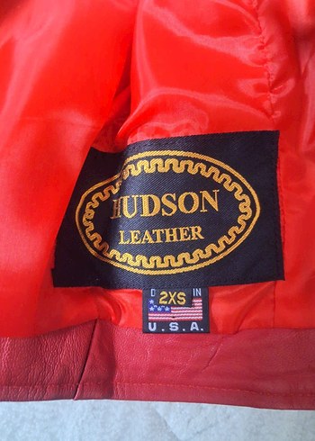 Kemerli kırmızı bordo Deri Kadın Yelek - Görsel 3