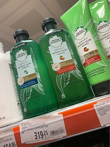  Beden Herbal essences şampuan