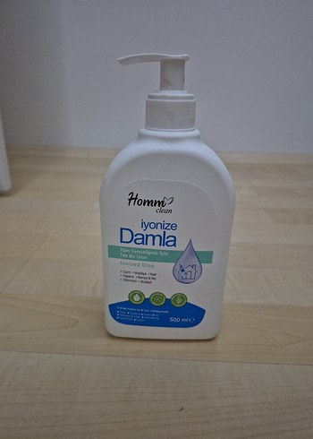 Hommy Clean İyonize Damla Çok Amaçlı Temizlik Ürünü 500 ml - Görsel 2