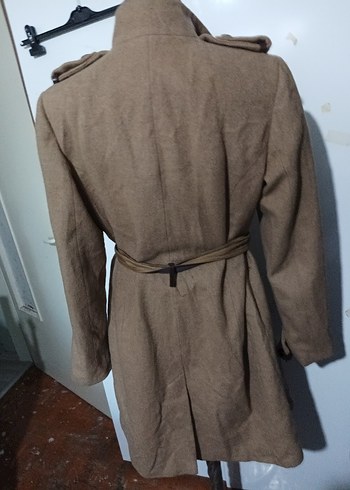 l Beden kahverengi Renk Kahverengi Kadın Kaban