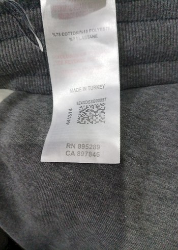 Gri Erkek Beli Bağcıklı Rahat Eşofman Altı - Görsel 7