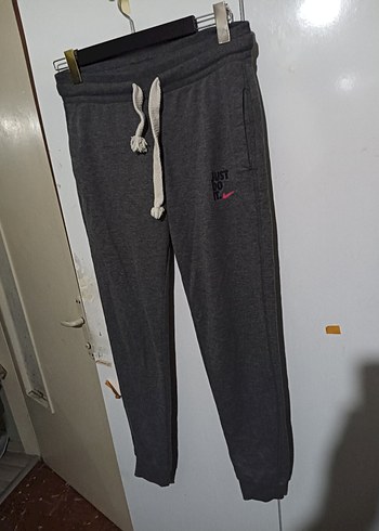 Gri Erkek Beli Bağcıklı Rahat Eşofman Altı - Görsel 4