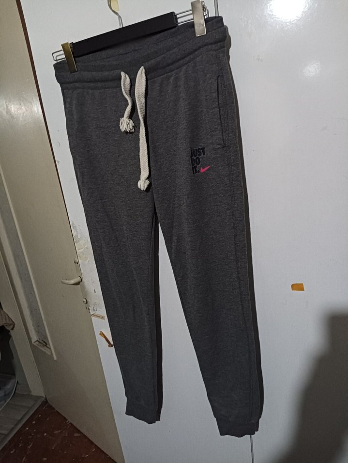 Gri Erkek Beli Bağcıklı Rahat Eşofman Altı - Görsel 2