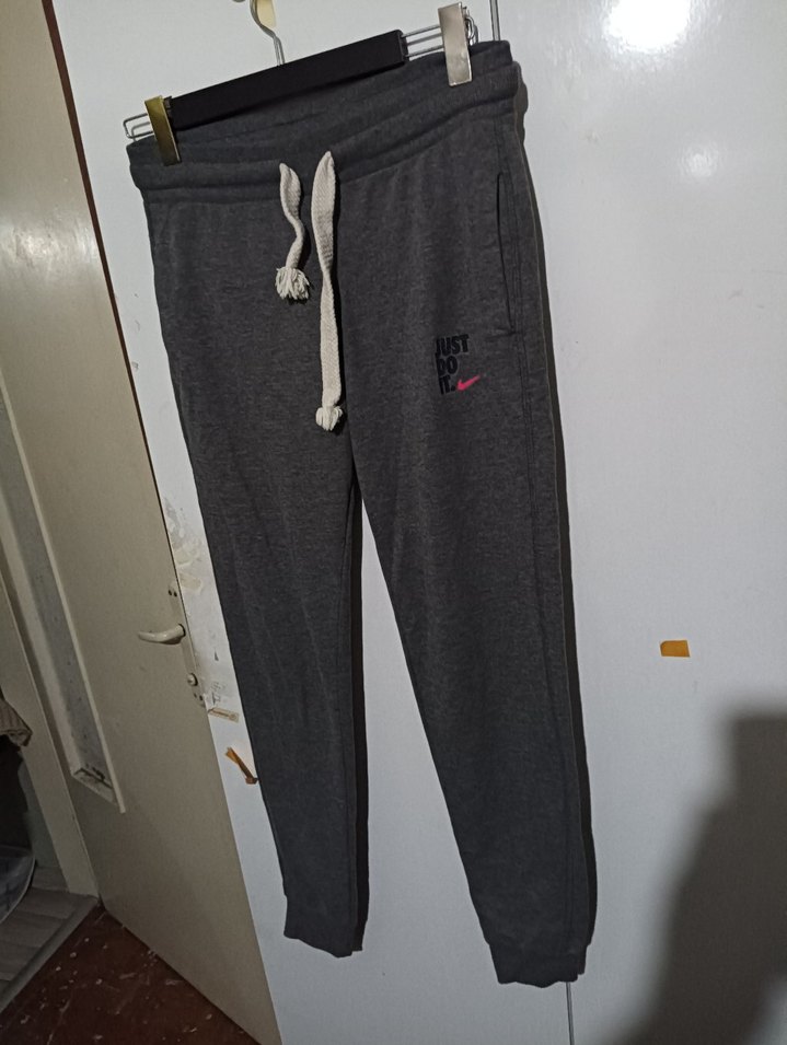 Gri Erkek Beli Bağcıklı Rahat Eşofman Altı - Görsel 4