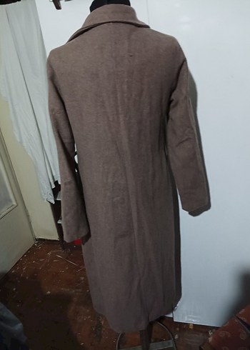 Bej Uzun Kollu Kadın sabahlık - Görsel 3