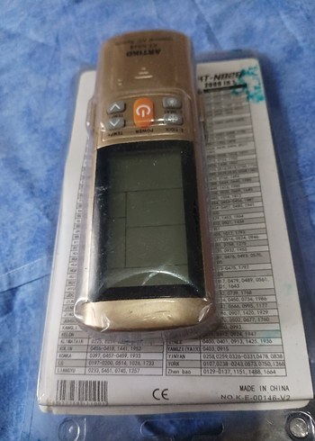 ARTIKO KT-N828 Evrensel Klima Kumandası - Görsel 5