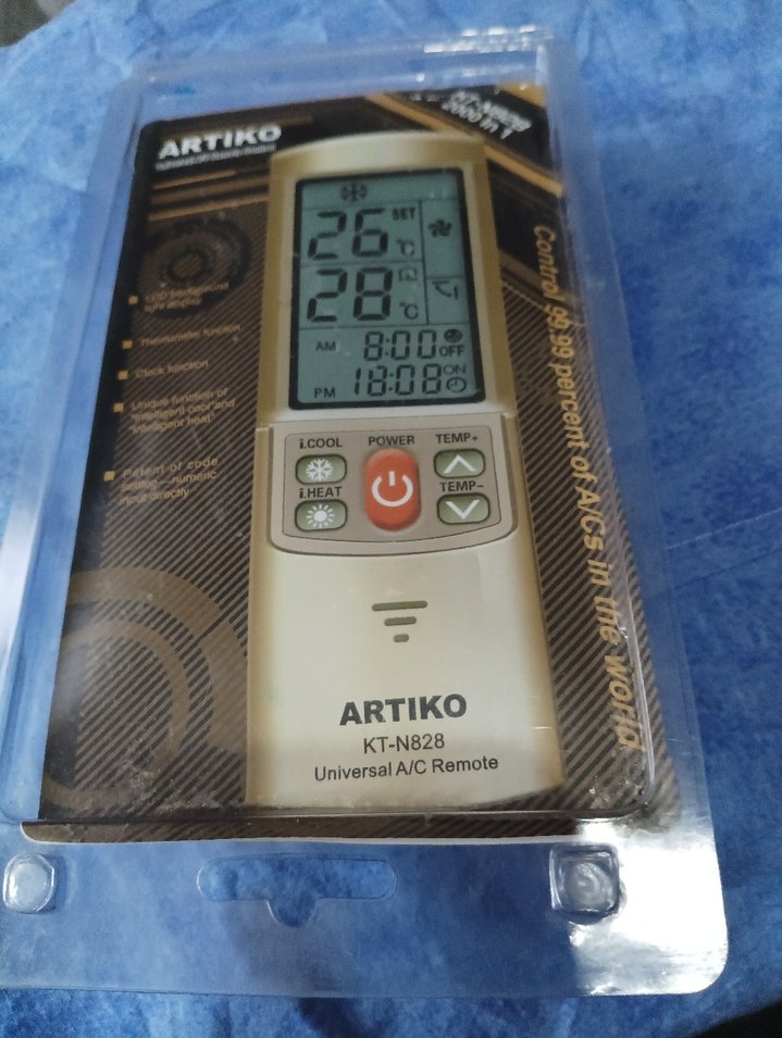 ARTIKO KT-N828 Evrensel Klima Kumandası - Görsel 4