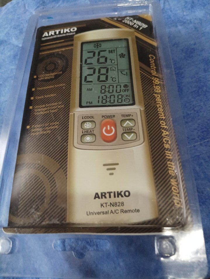 ARTIKO KT-N828 Evrensel Klima Kumandası - Görsel 3