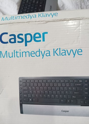 Casper Gri Kablolu Klavye - Görsel 8