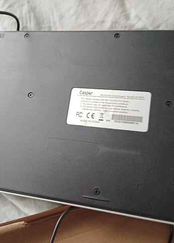 Casper Gri Kablolu Klavye - Görsel 5