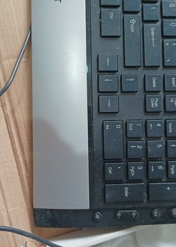 Casper Gri Kablolu Klavye - Görsel 3