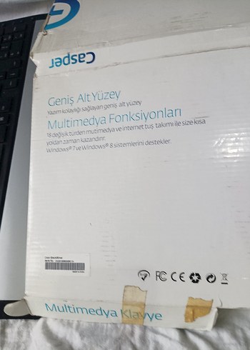 Casper Gri Kablolu Klavye - Görsel 9