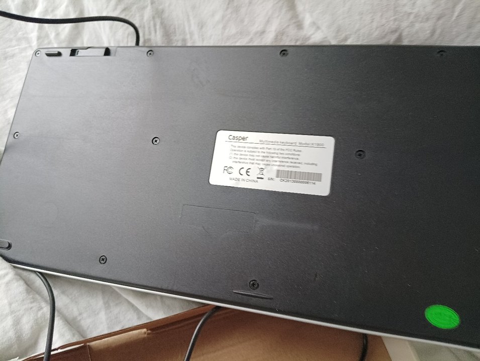 Casper Gri Kablolu Klavye - Görsel 5