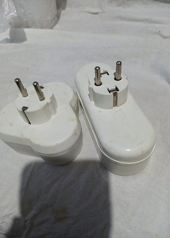 Beyaz Çoklu Priz Adaptörü - Görsel 3