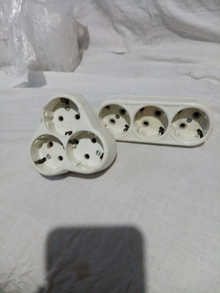 Beyaz Çoklu Priz Adaptörü - Görsel 5