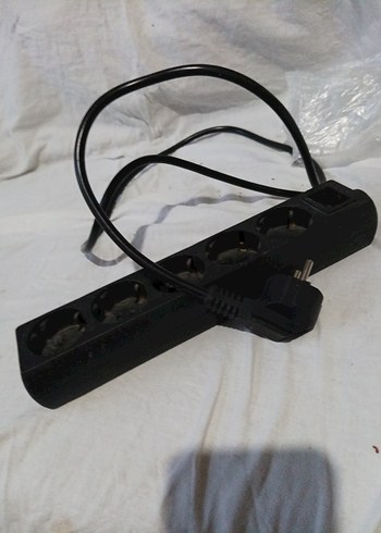 5'li Siyah Çoklu Priz ve Uzatma Kablosu bu - Görsel 4