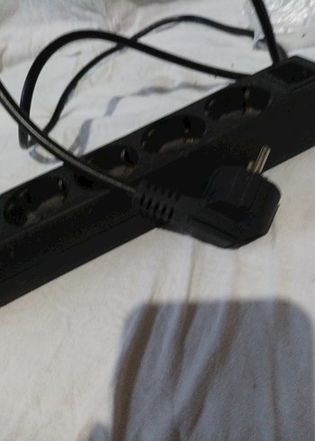 5'li Siyah Çoklu Priz ve Uzatma Kablosu bu - Görsel 3