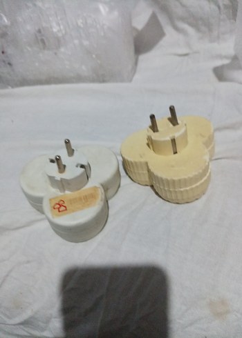 Beyaz Üçlü Elektrik Prizi Adaptörü - Görsel 7