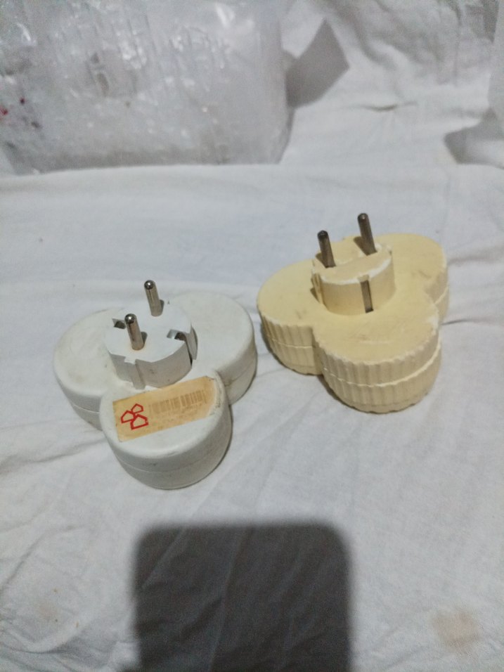 Beyaz Üçlü Elektrik Prizi Adaptörü - Görsel 5