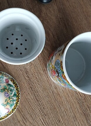 Diğer Bitki çayı demleme Çin figürlü porselen