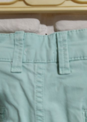 Turkuaz Pamuk Erkek Mini Şort - Görsel 6