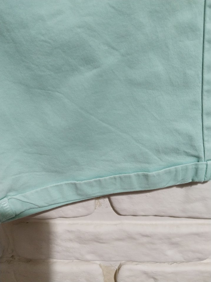 Turkuaz Pamuk Erkek Mini Şort - Görsel 4