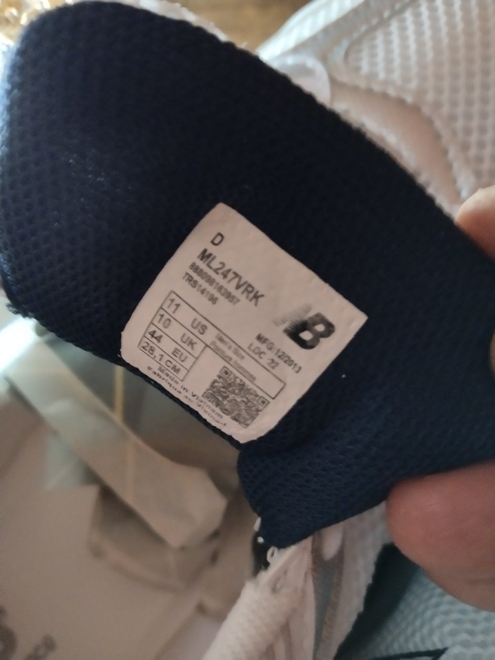 Beyaz New Balance Spor Ayakkabı - Görsel 4