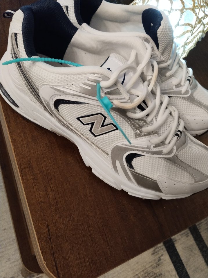 Beyaz New Balance Spor Ayakkabı - Görsel 3