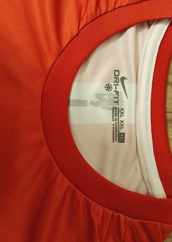 Turuncu Erkek Kısa Kollu Baskılı Forma - Görsel 3