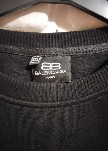 Siyah Kadın Uzun Kollu Salaş Sweatshirt - Görsel 3