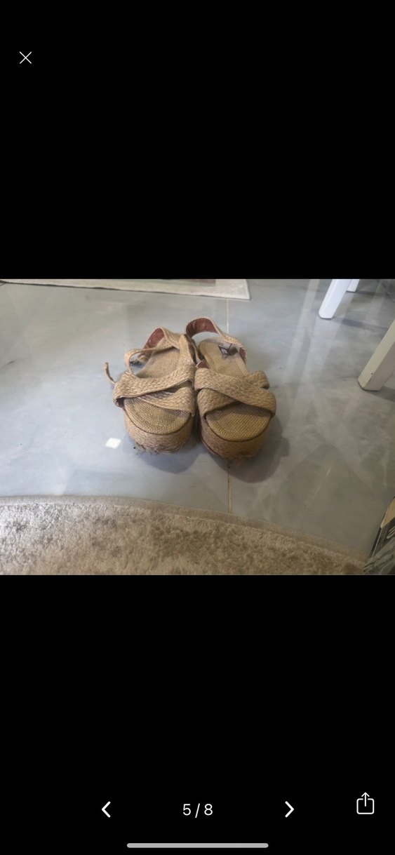 Kadın Kahverengi Dolgu Topuk Espadril - Görsel 2