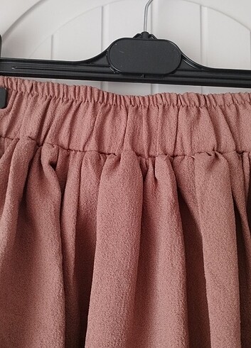 m Beden Gül Kurusu Renk Mini Etek