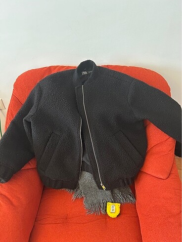 xs Beden siyah Renk Zara Siyah Buklet Bomber Ceket