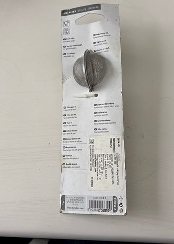 Metaltex Paslanmaz Çelik Çay Süzgeci - Görsel 2