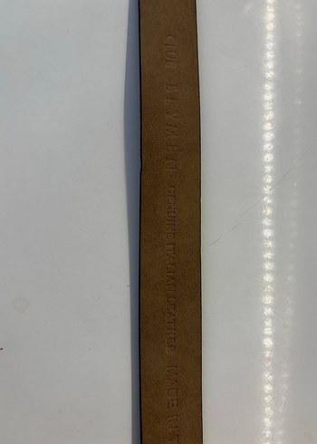 Kahverengi kadın Minimalist Kemer - Görsel 4