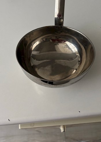 Uzun Saplı Metal Kepçe - Görsel 4