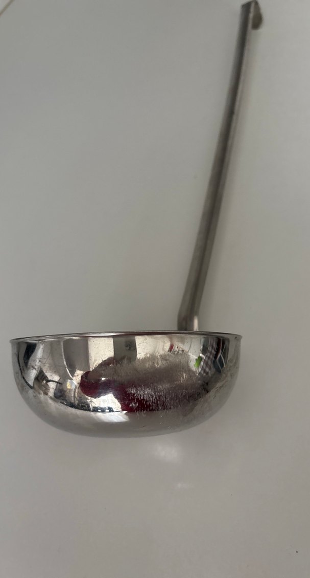 Uzun Saplı Metal Kepçe - Görsel 3