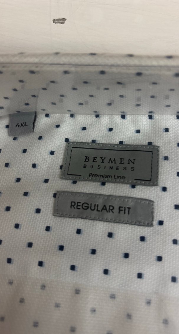 Beymen Beyaz Desenli uzun Kollu Gömlek - Görsel 2