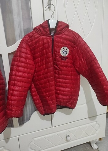 Diğer Kırmızı erkek çocuk montu yağmurluk